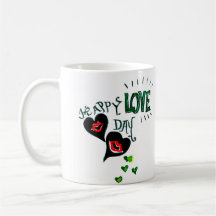 Caneca do Dia do Amor Feliz