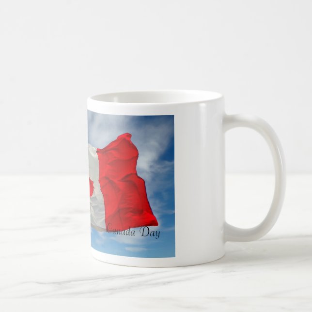 De Café caneca do dia do Canadá (Direita)