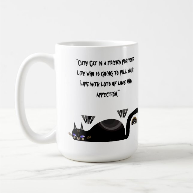 DE CAFÉ CANECA DO DIA DOS GATOS (Esquerda)
