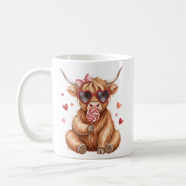 De Café Caneca do Dia dos Namorados da Vaca das Terras Alt (Esquerda)