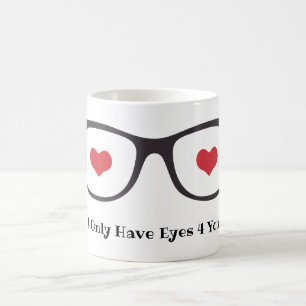 De Café Caneca do dia dos namorados - olhos para você