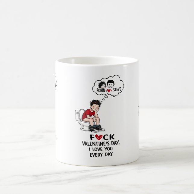 De Café Caneca do Dia dos Namorados Personalizada Presente (Centro)