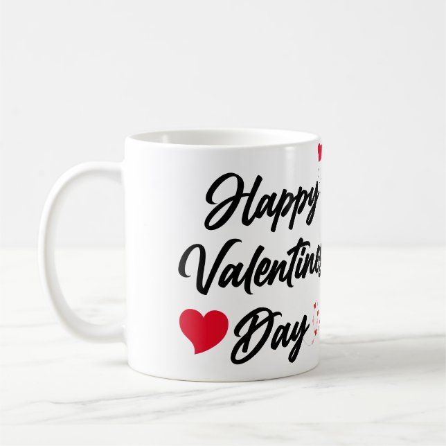 De Café Caneca do Dia dos Namorados personalizável (Esquerda)