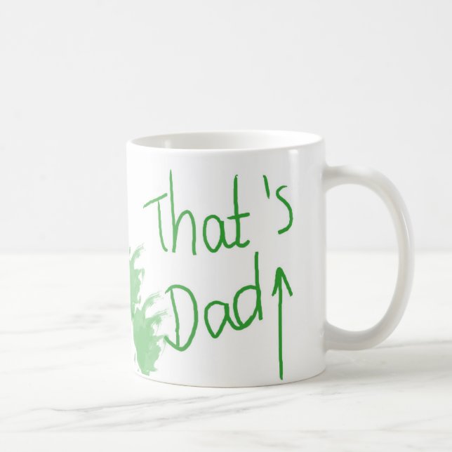De Café Caneca do dia dos pais "que é o pai " (Direita)