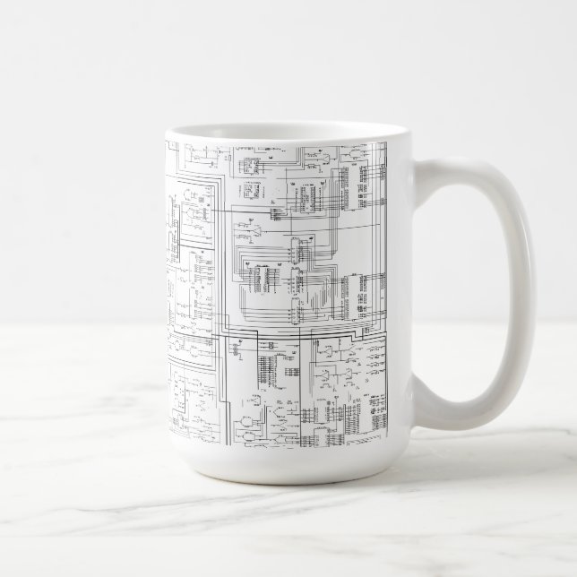 De Café Caneca do diagrama esquemático (Direita)