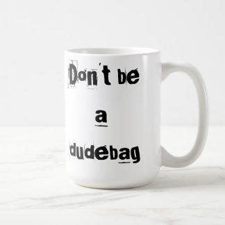 De Café caneca do dudebag