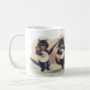 De Café Caneca do duo do gato