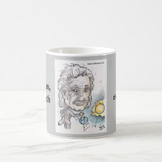 De Café caneca do e=mc (esquadrado)