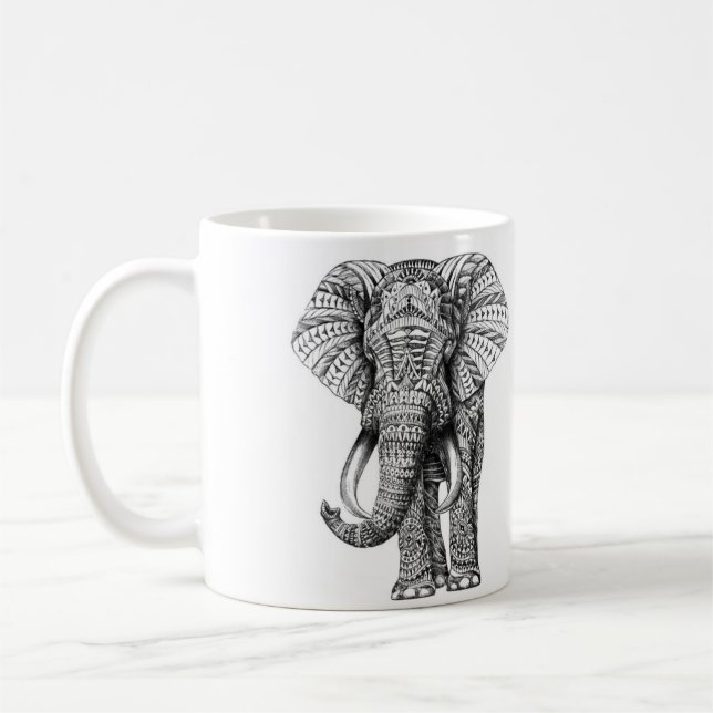 De Café Caneca do elefante (Esquerda)