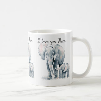 De Café Caneca do elefante da mãe, eu te amo mãe, dia das