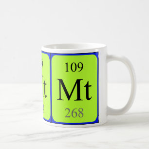 De Café Caneca do elemento 109 - Meitnerium