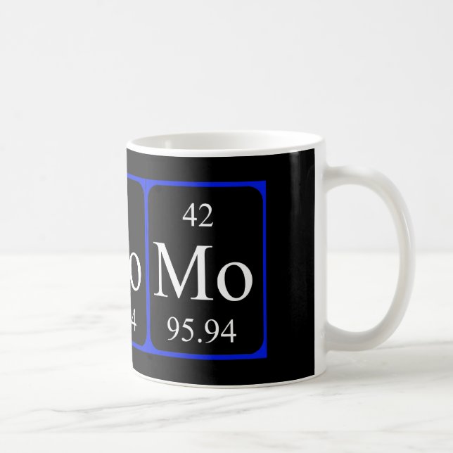 De Café Caneca do elemento 42 - molibdênio (Direita)