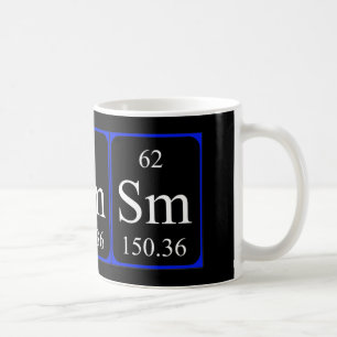 De Café Caneca do elemento 62 - Samarium