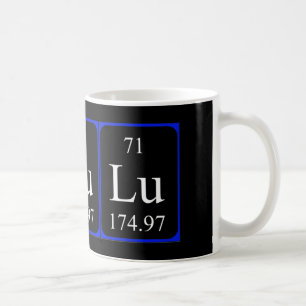 De Café Caneca do elemento 71 - Lutetium