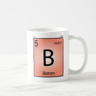 De Café Caneca do elemento do boro (b)