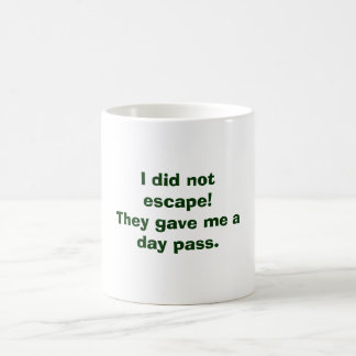 De Café Caneca do escape