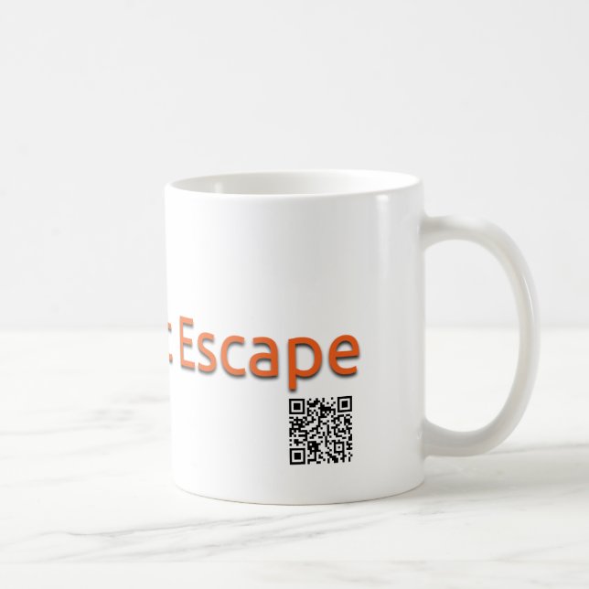 De Café Caneca do escape do coelho (branca) (Direita)