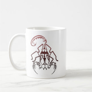 De Café Caneca do escorpião