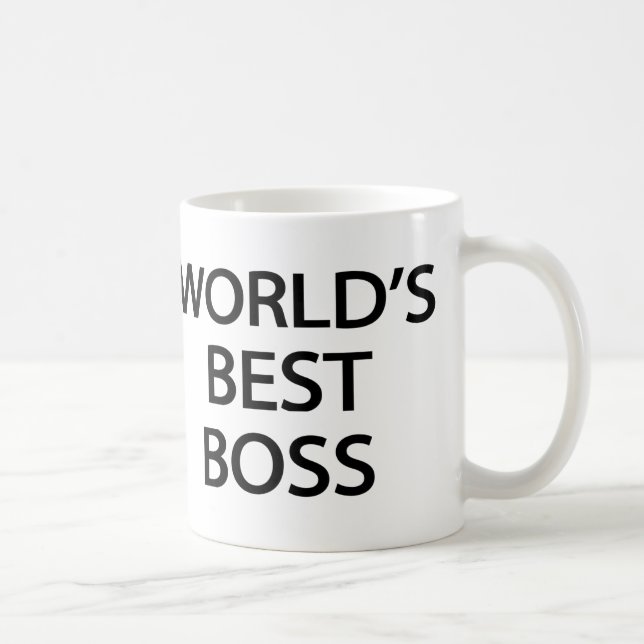 De Café Caneca do escritório do chefe do mundo a melhor (Direita)