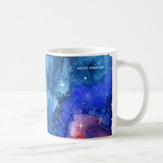 De Café Caneca do espaço da galáxia da aguarela
