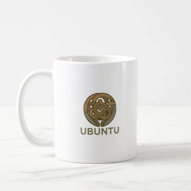 De Café Caneca do Espírito Ubuntu | Humanidade Compartilha (Esquerda)