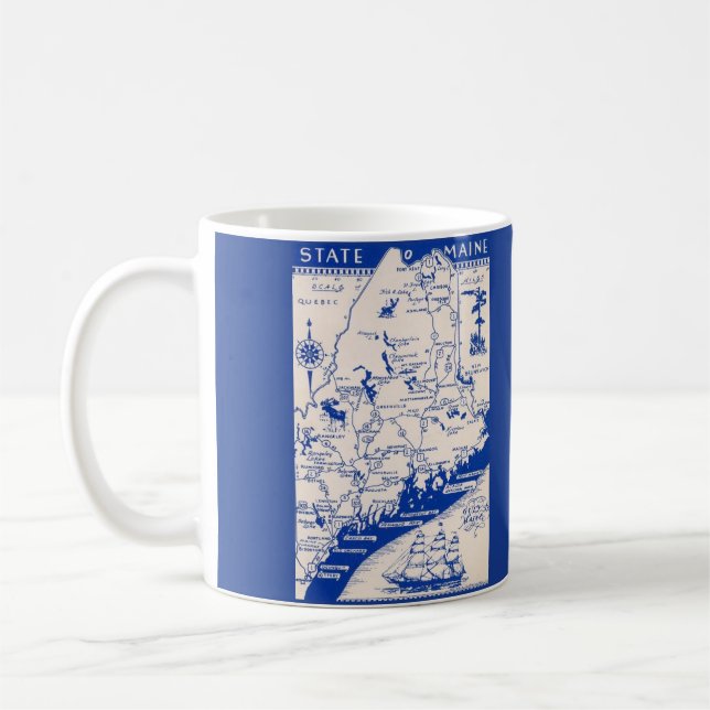 De Café Caneca do Estado do Maine (Esquerda)