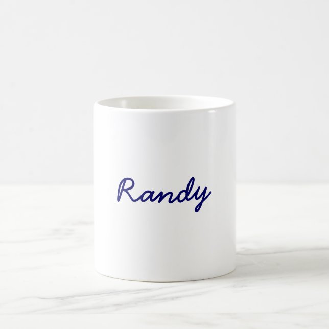 De Café Caneca do estilo do Randy-Nome (Centro)