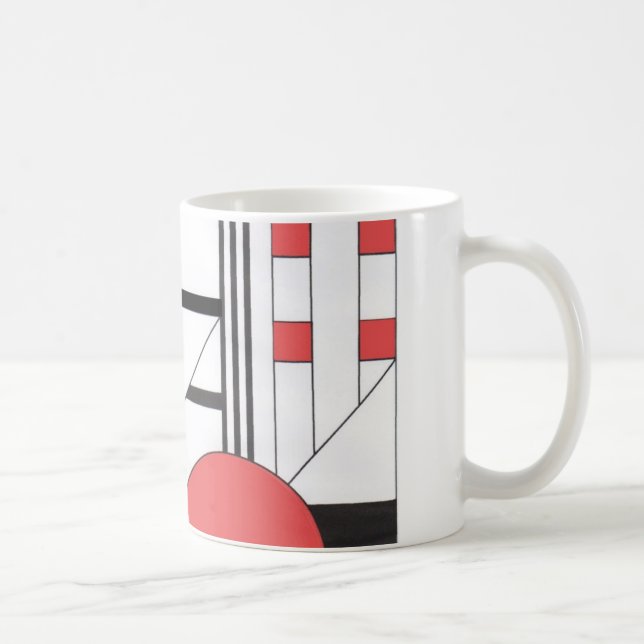 De Café caneca do estilo dos anos 40 (Direita)