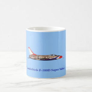 De Café Caneca do F-100 dos Thunderbirds