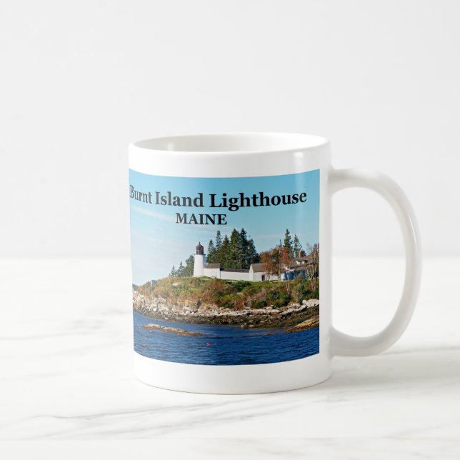 De Café Caneca do Farol da Ilha Queimada, Maine (Direita)
