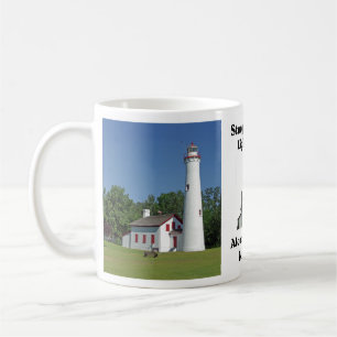 De Café Caneca do farol do ponto do esturjão