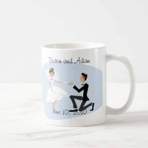 De Café Caneca do favor do casamento