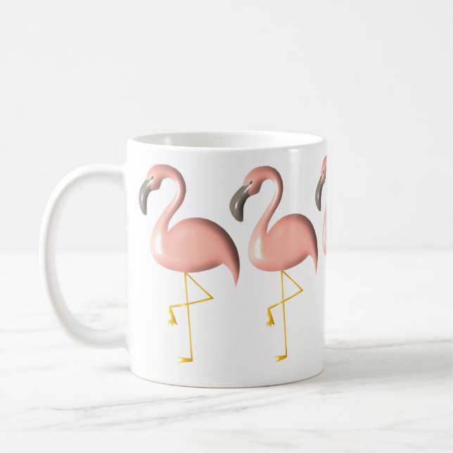 De Café Caneca do flamingo (Esquerda)