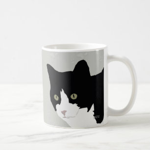 De Café Caneca do gatinho do smoking