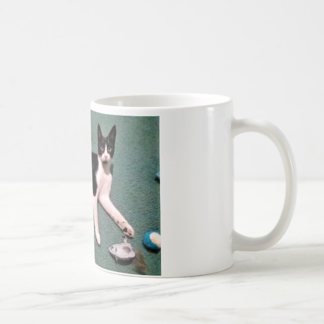 De Café Caneca do gatinho do smoking (Direita)