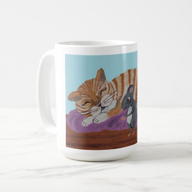De Café Caneca do Gato Adormecido e Ratos Furtivos (Frente Esquerda)