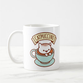 De Café Caneca do gato - "CATPUCCINO "