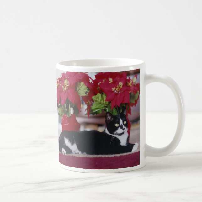 De Café Caneca do gato do Natal (Direita)