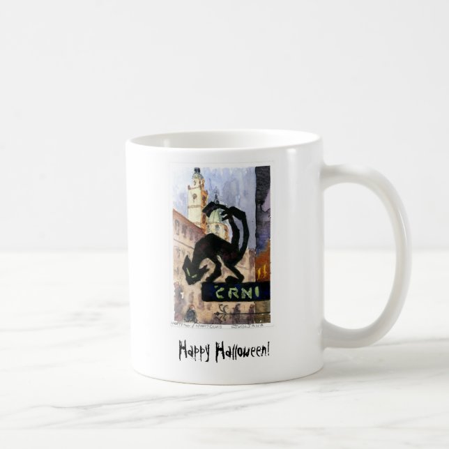 De Café Caneca do gato preto (Direita)