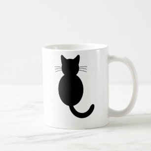 De Café Caneca do gato preto