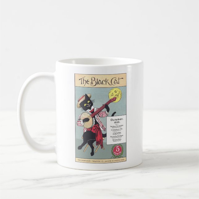 De Café Caneca do gato preto (Esquerda)