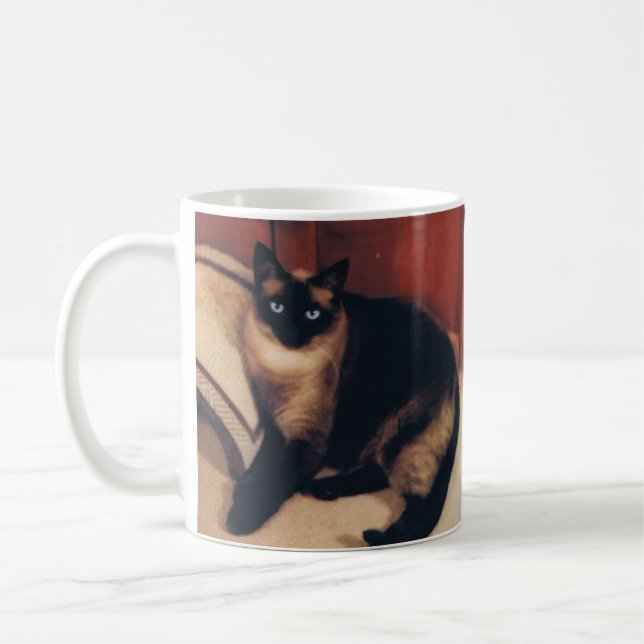 De Café Caneca do gato Siamese (Esquerda)