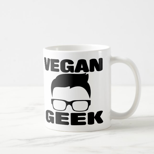 De Café Caneca do geek do Vegan (Direita)
