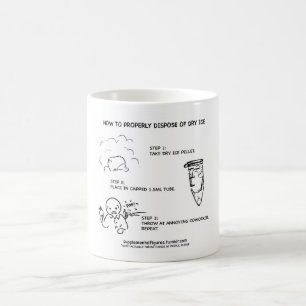 De Café Caneca do gelo seco