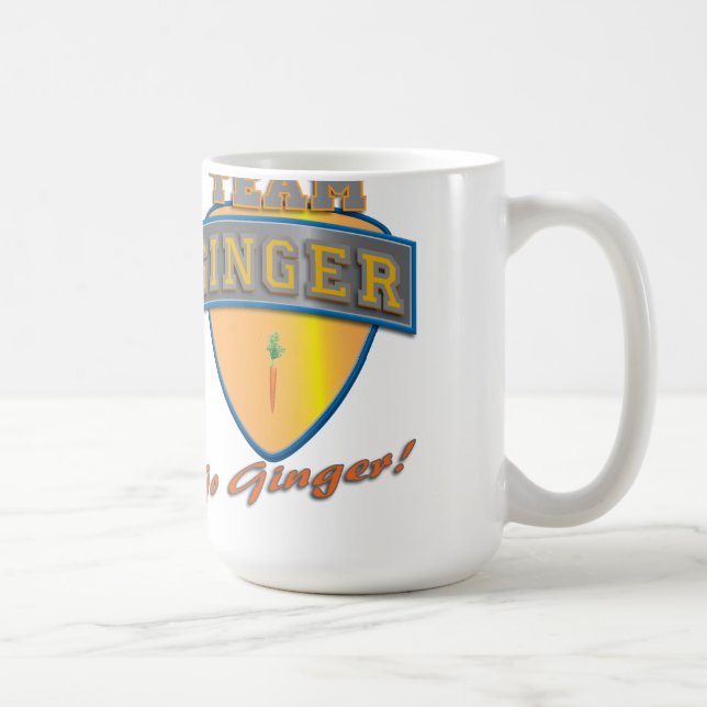 De Café Caneca do gengibre da equipe (Direita)