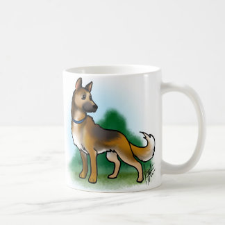 De Café Caneca do german shepherd