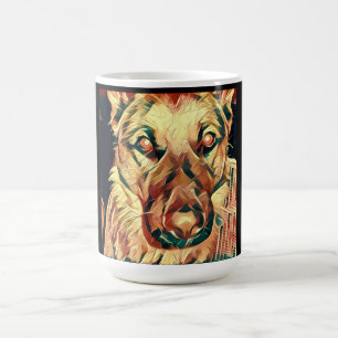 De Café Caneca do german shepherd - baronete