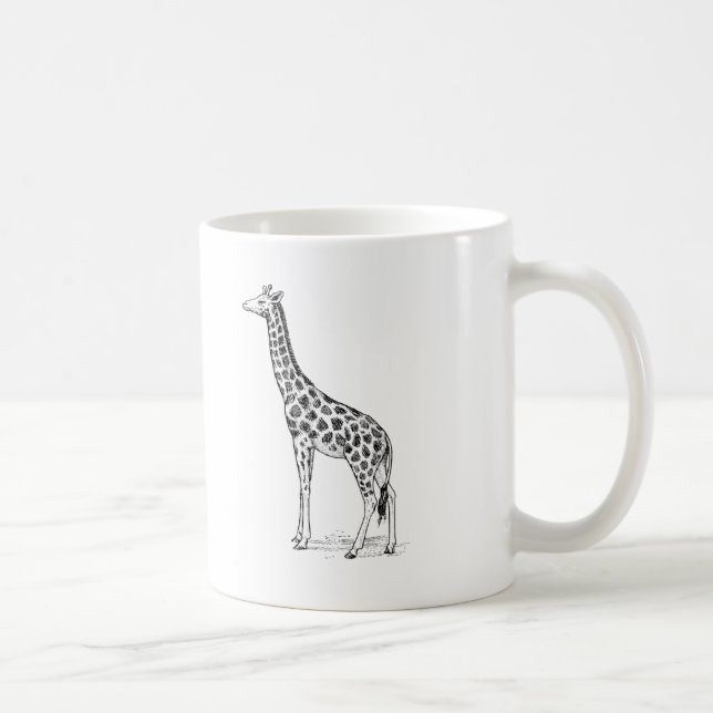 De Café Caneca do girafa (Direita)