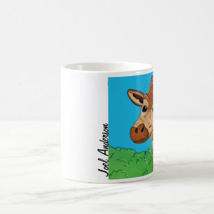 De Café Caneca do girafa