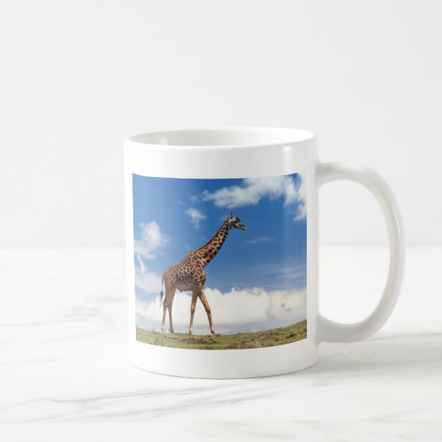 De Café Caneca do girafa (Direita)